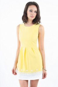 Intox EMBROIDERED HEM DRESS IN YELLOW.jpg